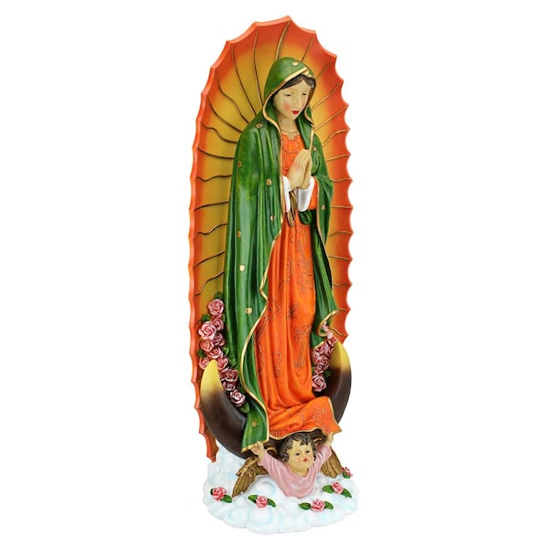 The Virgin Of Guadalupe Religious Statue: Large